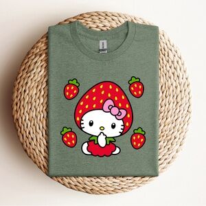 Strawberry Hello Kitty T-Shirt